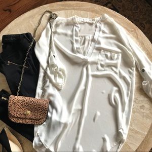 Lush Off-white Tunic